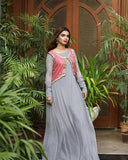 Greyish Pink - Mataish Couture