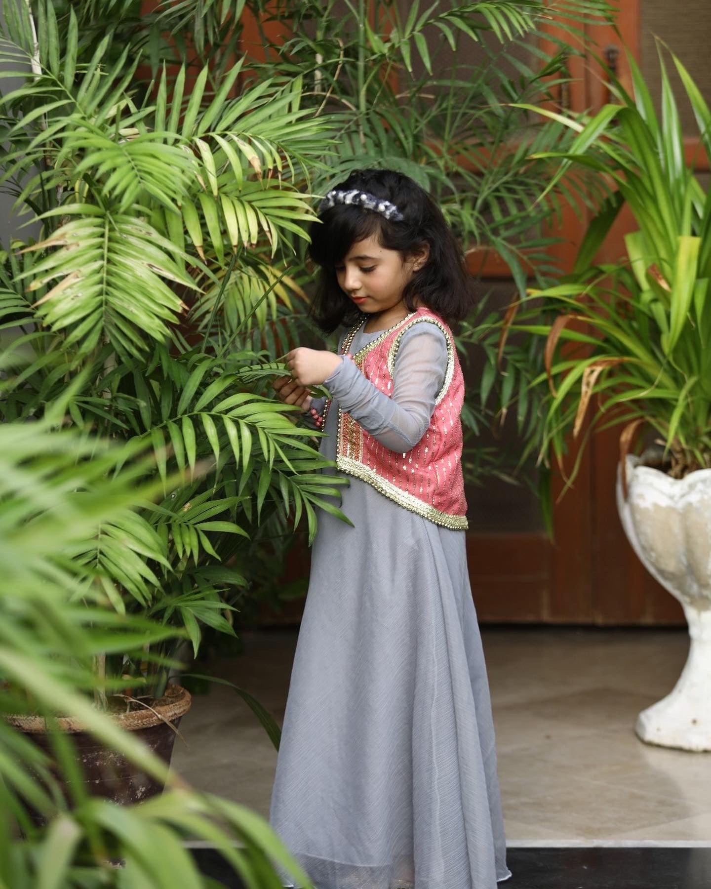 Greyish Pink (Kids) - Mataish Couture