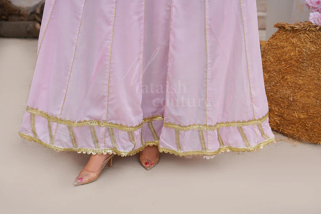 Tea Pink Gown