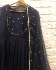 Mindnight Navy - Mataish Couture