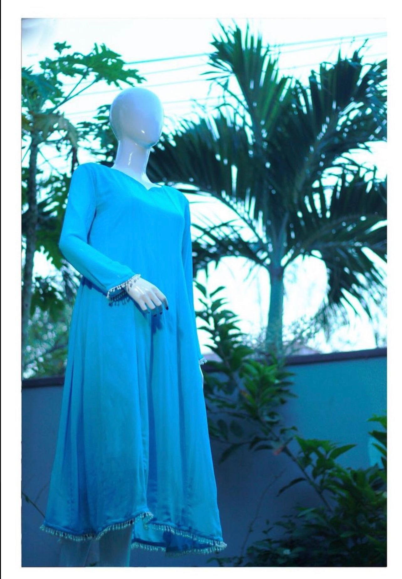 sky blue - Mataish Couture