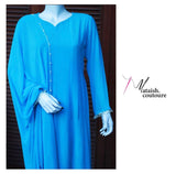 sky blue - Mataish Couture